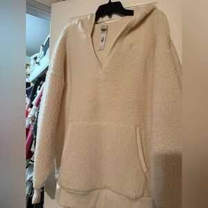 PINK Victoria's Secret Off-White V-Neck Sweater